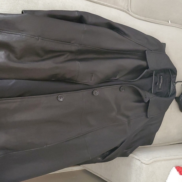 Leather Trench Coat - Picture 1 of 3